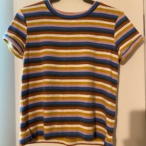 NWTO: Loft brand, women’s size XS striped shirt, vintage feel